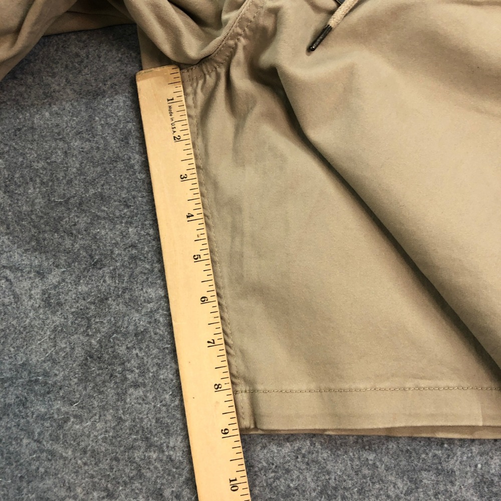 Silver Jeans Co Mens Bermuda Chino Shorts L Ashton Stretch Khaki NWT - Picture 10 of 13